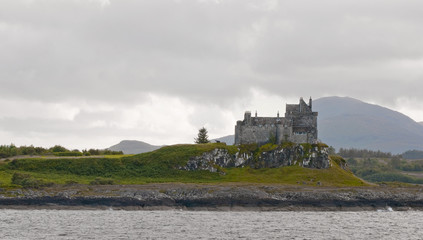 Duart castle on the Isle of Mull