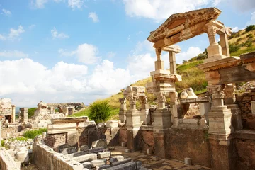 Foto auf Alu-Dibond Ephesus in der Türkei © Sean Nel