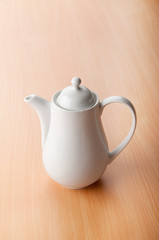 Tea on the wooden table