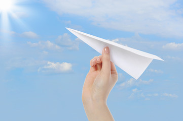 paper plane