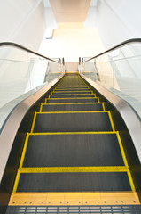 The department store escalator