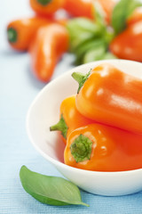 orange peppers