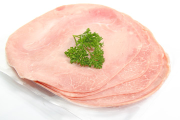 Barquette de jambon