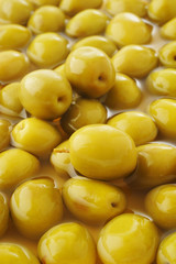 green olive on background