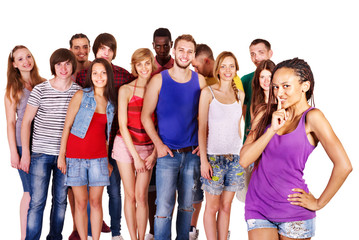Fototapeta premium Group people