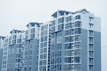 Naklejka premium residential building