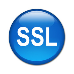 Boton brillante texto SSL