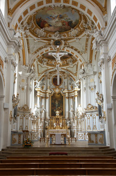 Altarraum Klosterkirche Oberelchingen