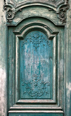 wooden door grunge textures and backgrounds.