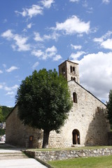 Fototapeta na wymiar Klemens z Taull - romański kościół-Hiszpania