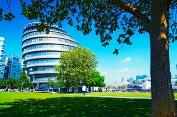 Obraz premium London City Hall in Spring.