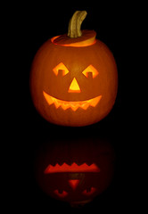 Jack-O-Lantern Isolated