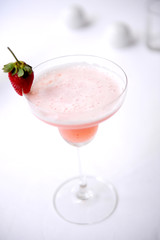 Strawberry cocktail