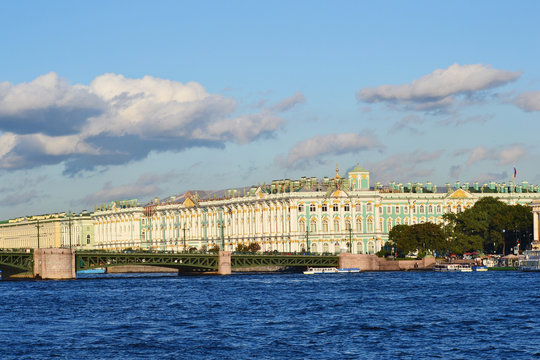 The Winter Palace and The Palace Bridge