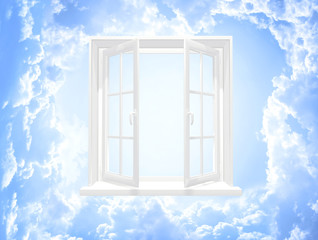 Obraz premium Open window