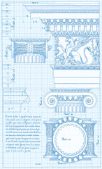 Blueprint - ionic architectural order