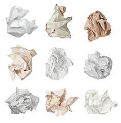 paper ball crumpled garbage frustration