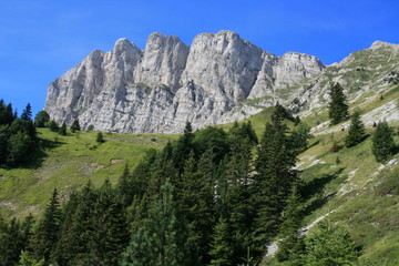 Le Grand Veymont (alt 2341 m), plus haut sommet du Vercors