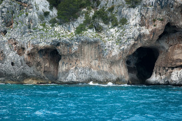 Sardinia, Italy: caves in the Orosei Gulf