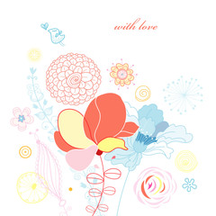 Flower Card