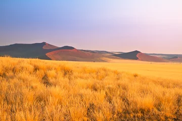 Gordijnen Sonnenaufgang im Namib Naukluft Park © Jan Schuler