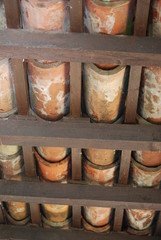 tegole in coccio, sottotetto