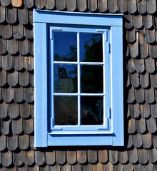 Blue window