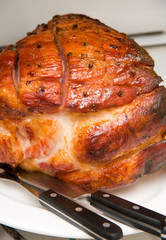 Roast ham