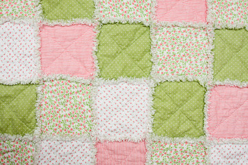 Baby quilt or blanket