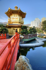 Obraz premium Nan Lian Garden Pavillion of Perfection, Hong Kong.