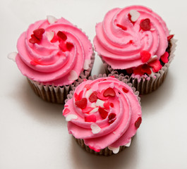 Pink cupcakes