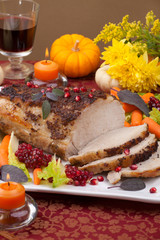 Sage Mustard Roast Tenderloin Pork