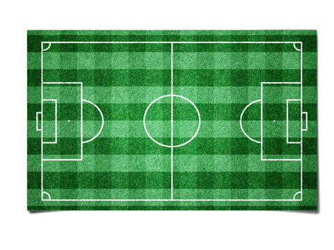 Soccer field paper