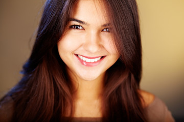 Naklejka premium Pretty girl