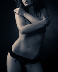 Naklejka premium Sexy Frauen Köper