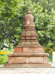 A miniature stupa, Sarnath