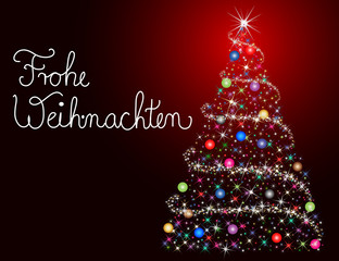 Weihnachtsgruß Frohe Weihnachten