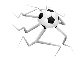 Fototapeta premium Ball on background with still