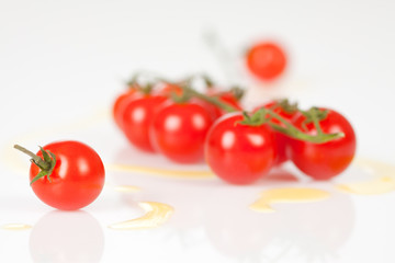 Tomaten und Öl