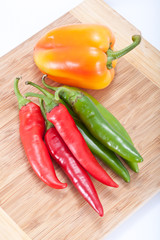 Sweet and hot pepper