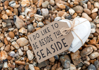 Hearts & Stones At The Seaside Right