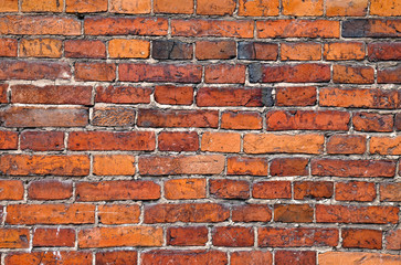 Old brick wall as background