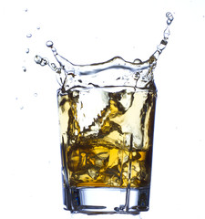 Whisky and ice