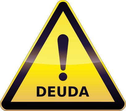 Se&ntilde;al de advertencia de la deuda