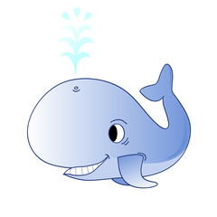 Funny whale