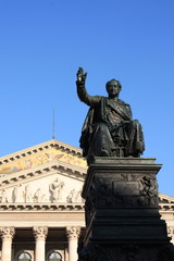 Fototapeta na wymiar König Maximilian I. Joseph in München