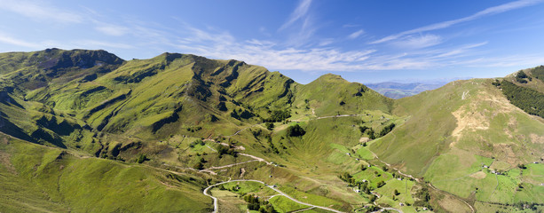 Panorama del puerto de Lunada