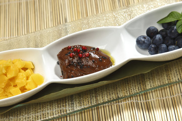 cucina italiana, dolce con frutta