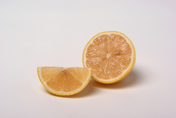Lemon and a quarter slice.