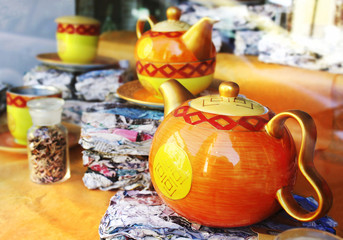 Fototapeta premium Teapots